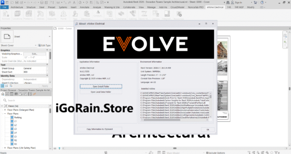 Download EVOLVE Electrical 9.0.2.7255 - iGoRain