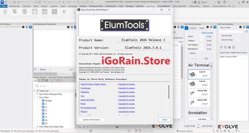 Elumtools Rendering ElumTools 2026.3.0.1 Download - iGoRain