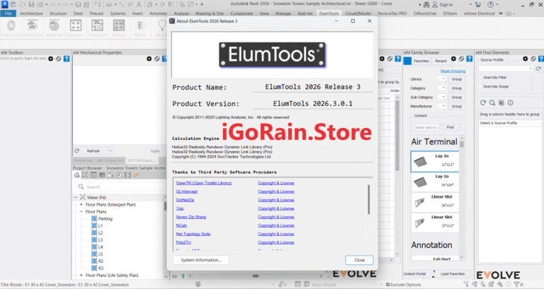 Elumtools Render ElumTools 2026.3.0.1 Download - iGoRain