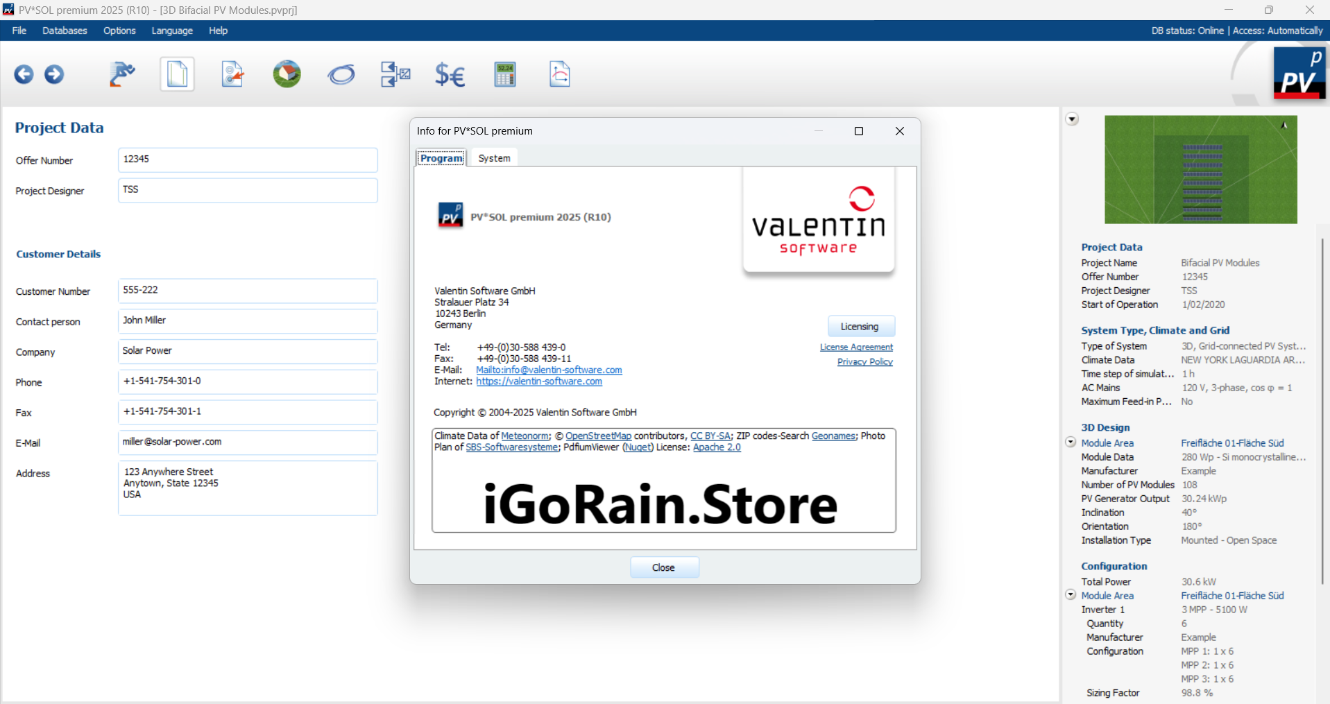 PVSOL Premium 2025 R10