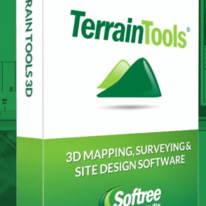Download Softree Terrain Tools 11.0.715 Survey Map, Location and Terrain