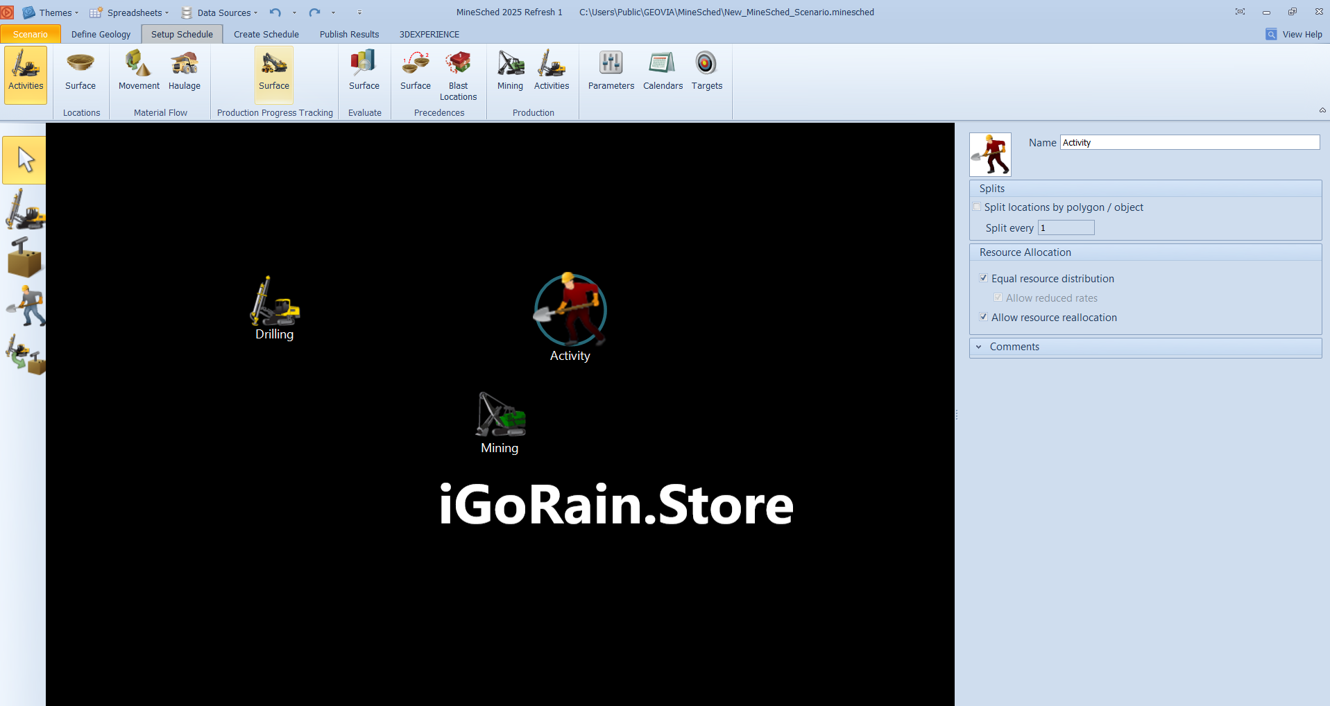 GEOVIA MineSched 2025