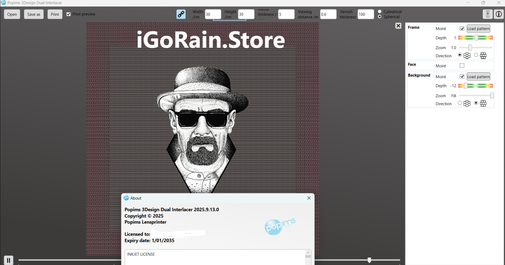 Popims 3Design Dual Interlacer 2025.9.13.0