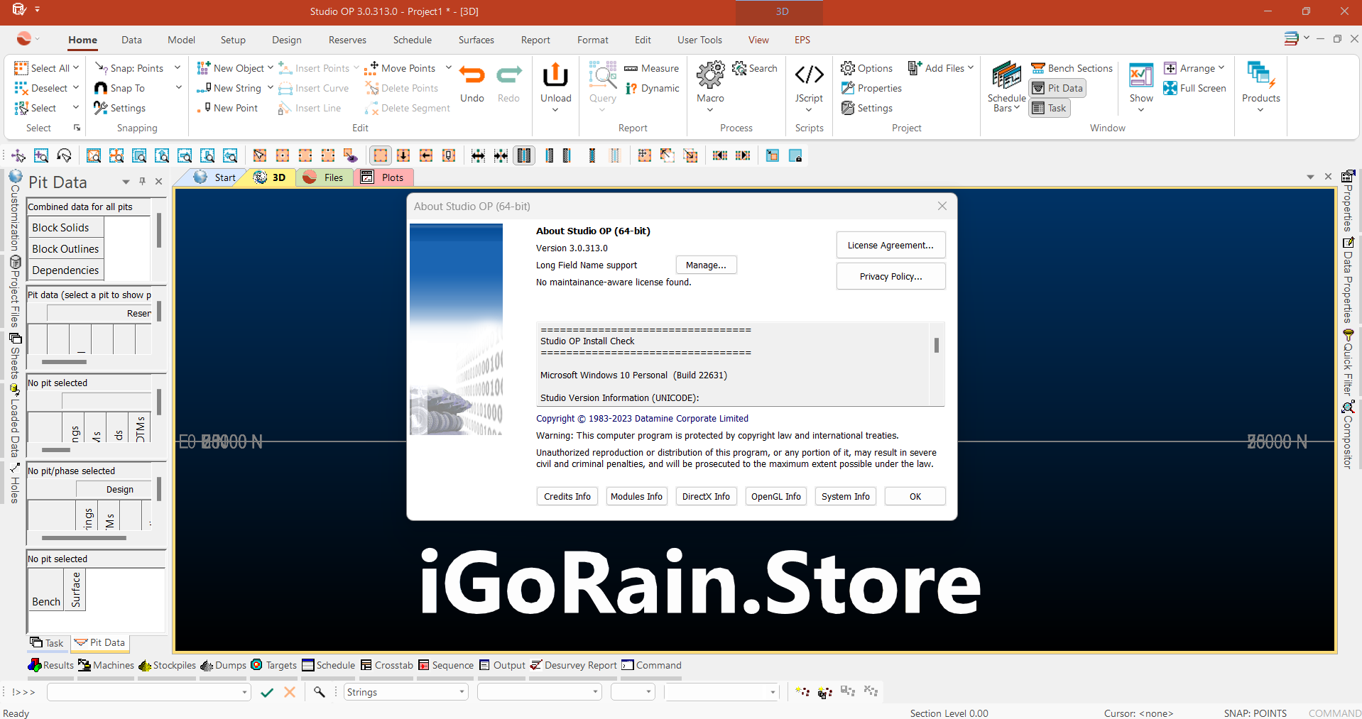 Datamine Studio OP 3.0.313.0
