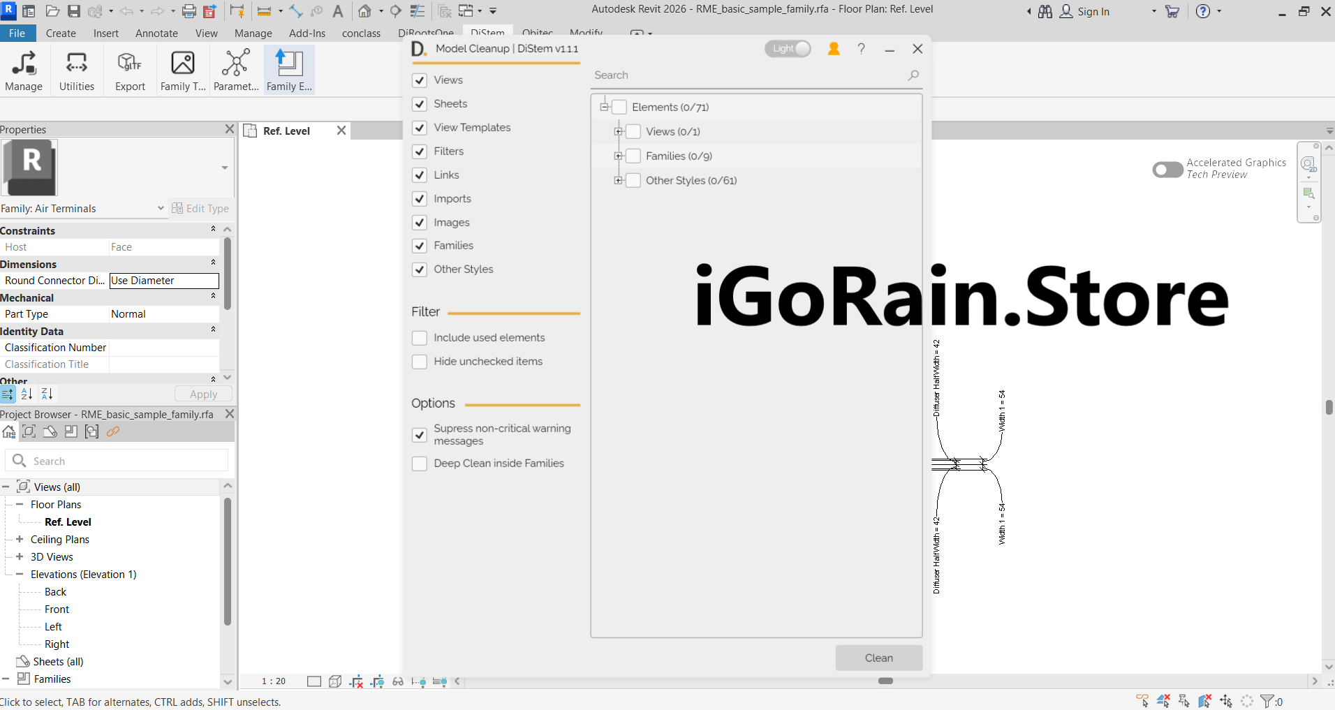 Download DiStem for Revit 1.1.1