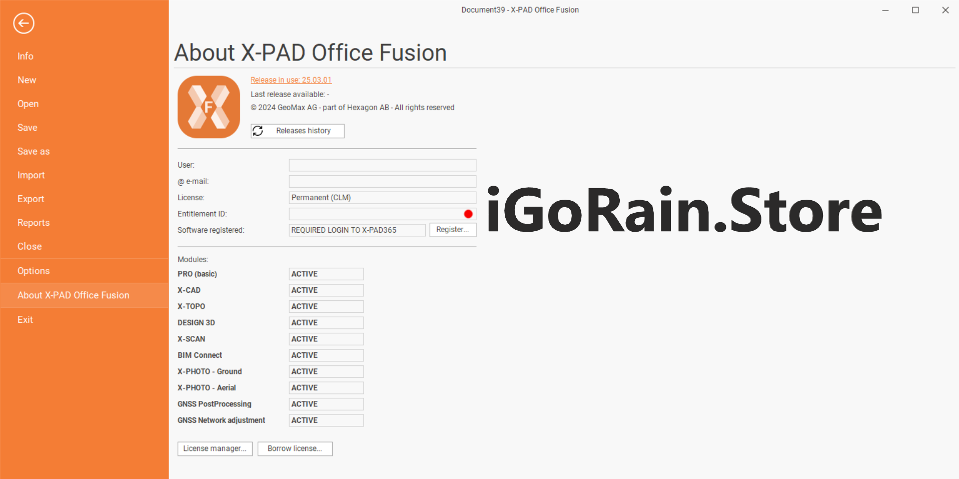 Download GeoMax X-PAD Office Fusion 2026