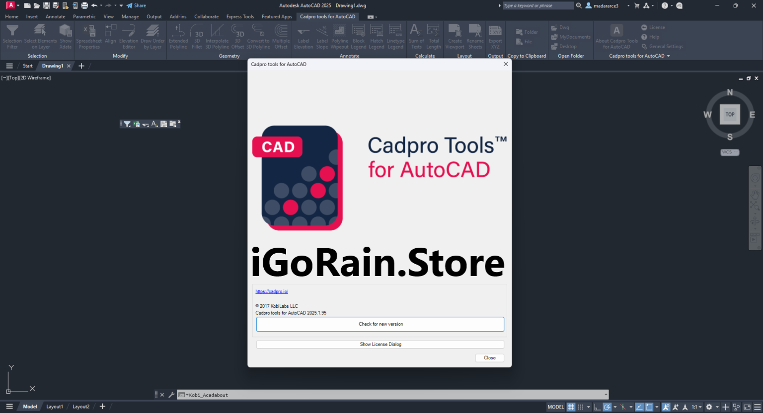 Cadpro Tools for AutoCAD