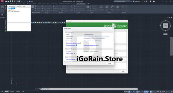 Spatial Manager for AutoCAD Professional Download - iGoRain