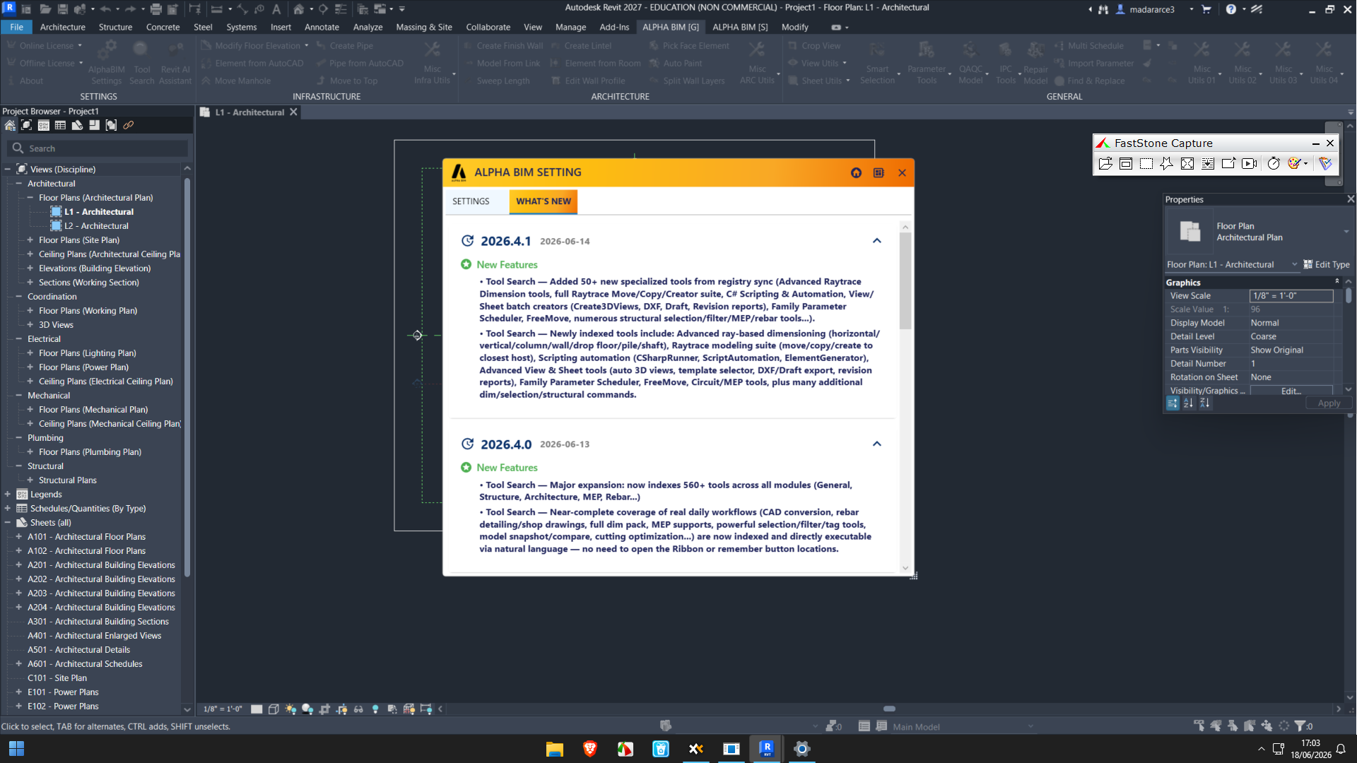 ALPHA BIM 2027 26.4.1 For AutoDesk Revit