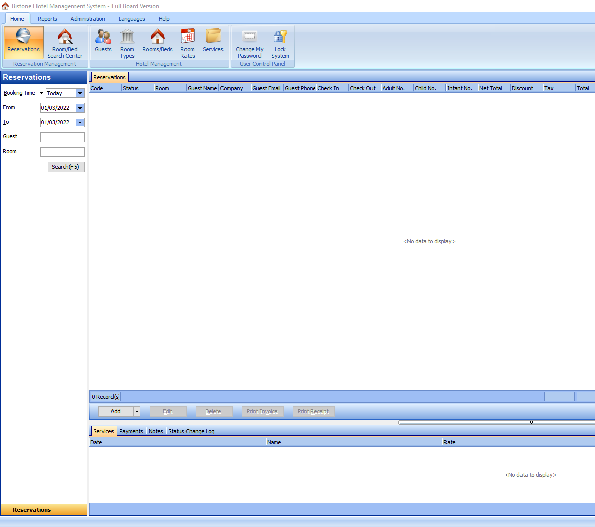 Bistone Hotel Management System Version 2026