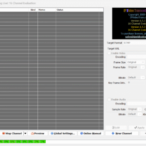 IP Video Transcoder 6.5.7 Channel 16 Latest Updates