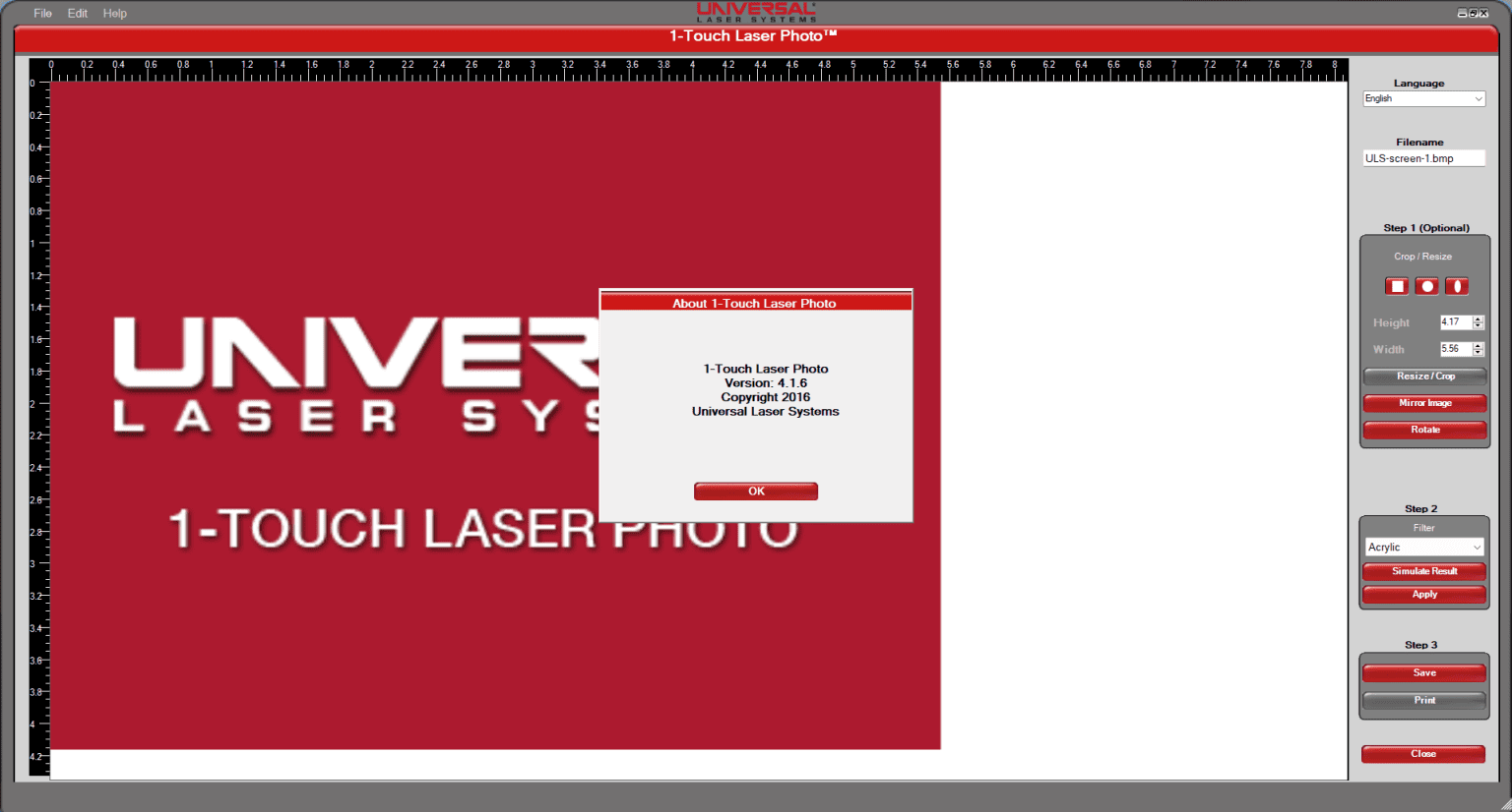 One Touch Laser Photo 1-Touch Laser Photo 2026 Universal Laser Systems Latest Update