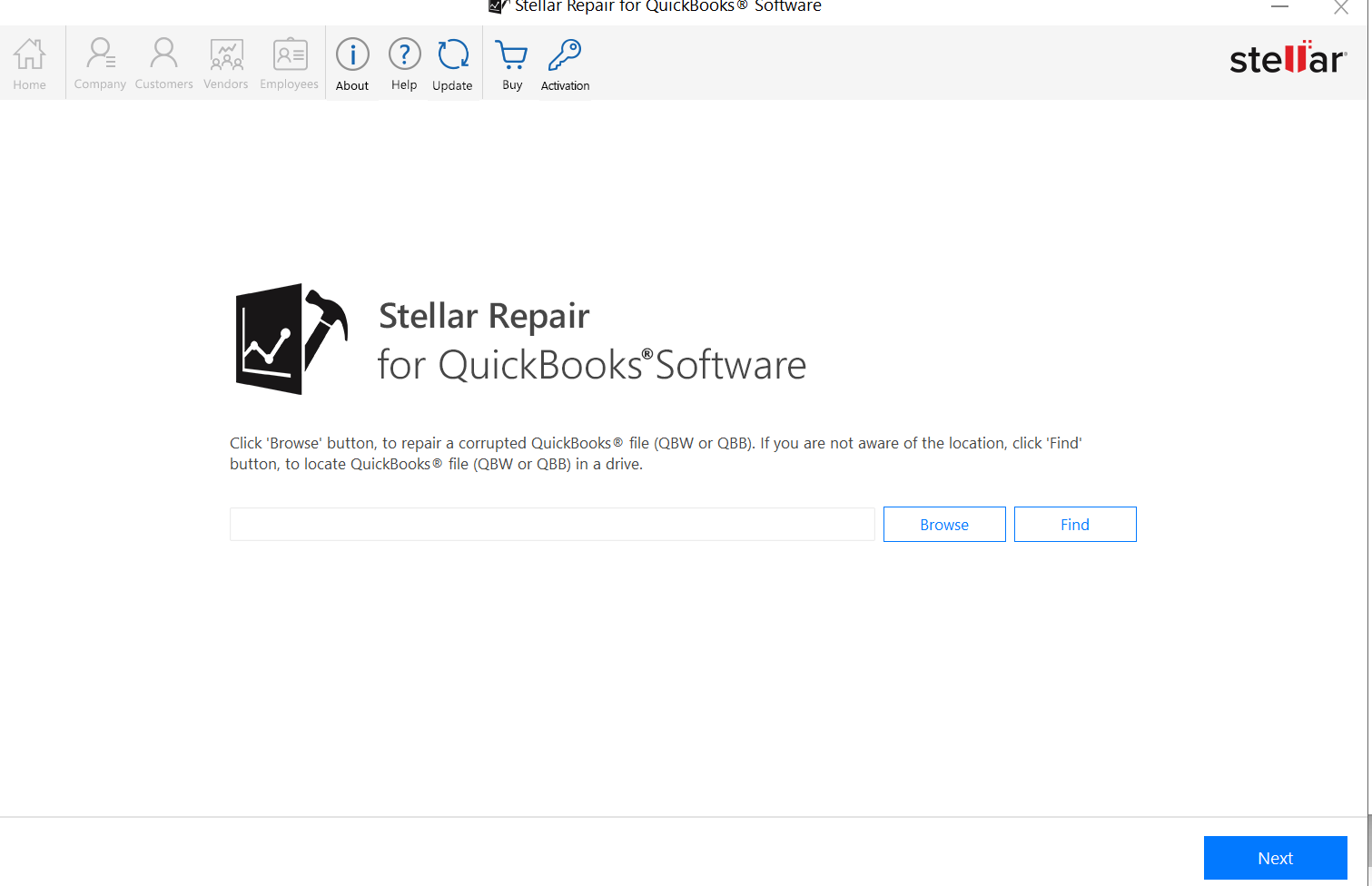 Stellar Repair for QuickBooks