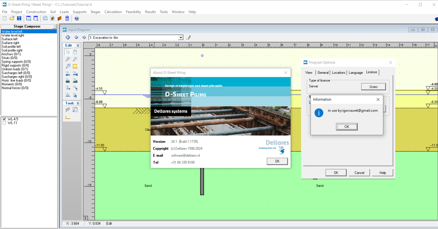 Deltares D-Sheet Piling v.24.1