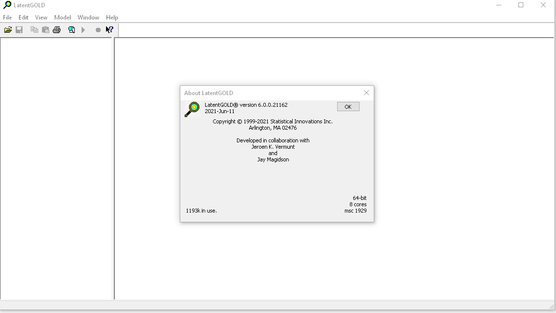 LatentGold 6.0 Latest Update 2026