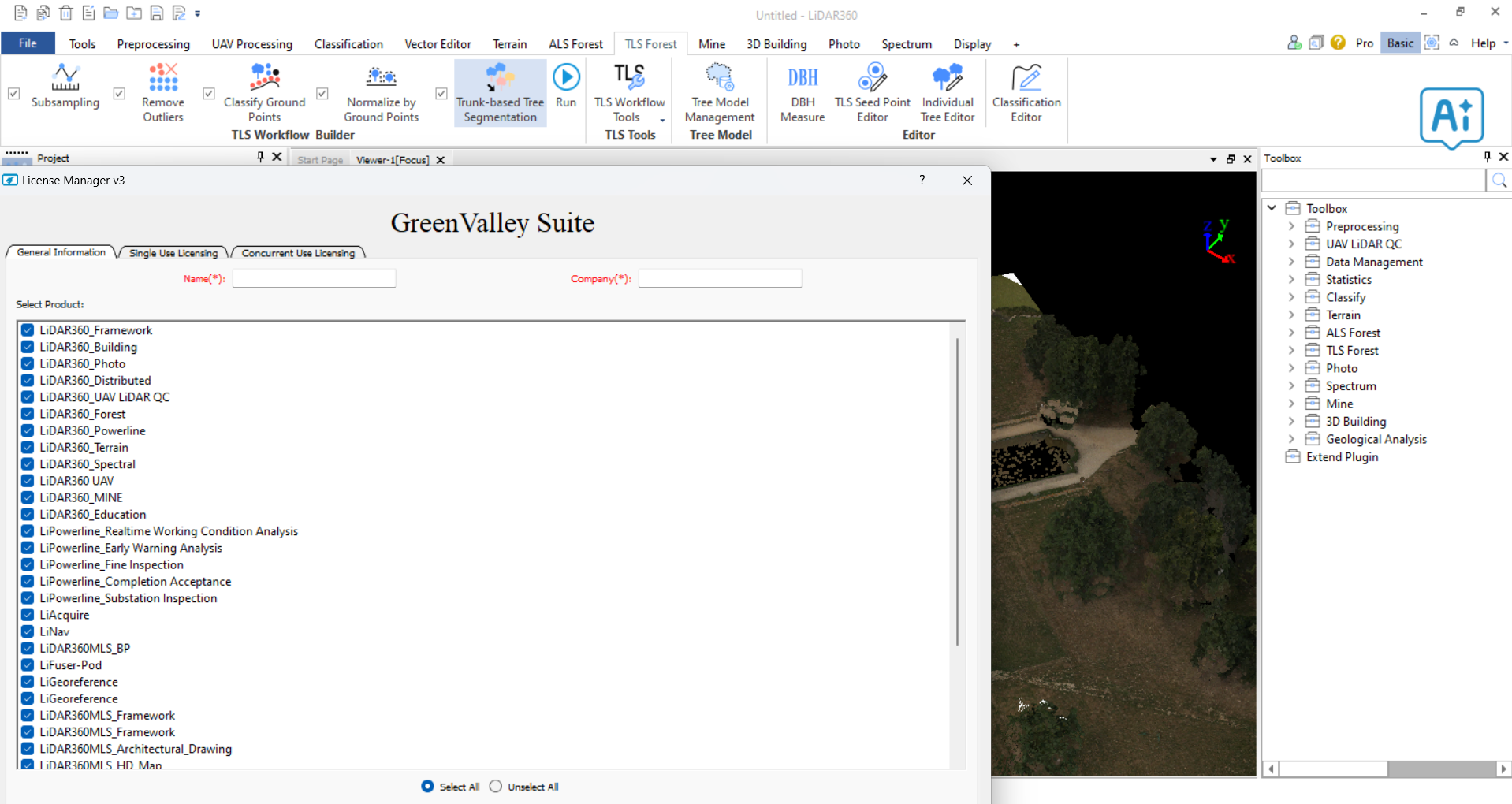 GreenValley Lidar360 9.0