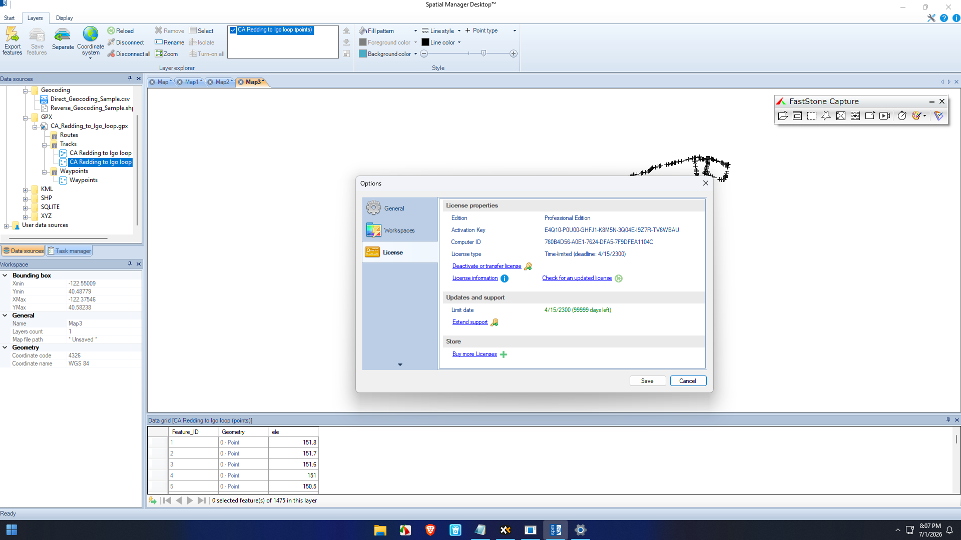 Opencartis Spatial Manager Desktop 10.6.1 Build 18118