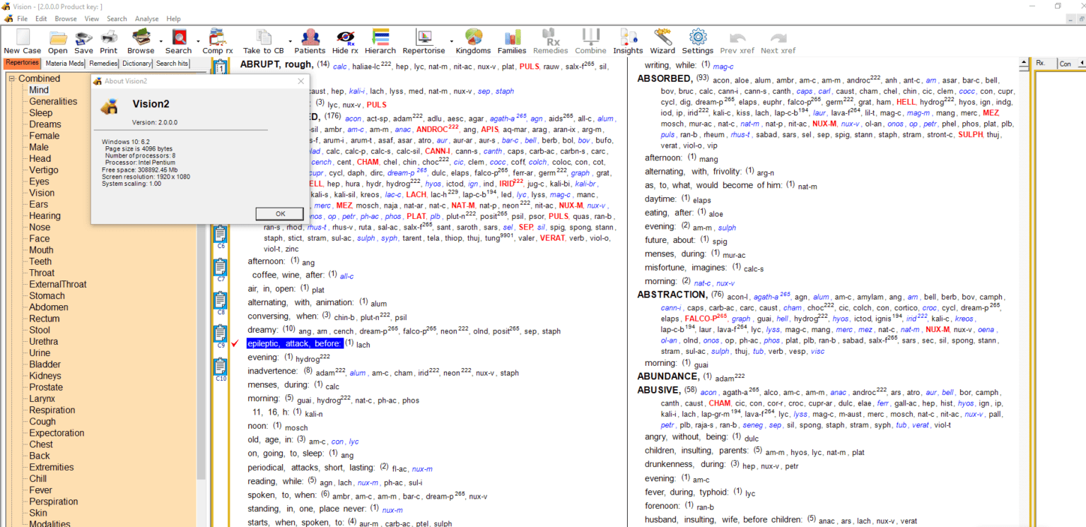 Vision2 2.0.0 Full Version 2026 HomeoPathic Software