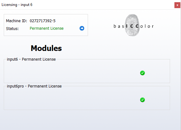 basICColor input 6.3.1 latest Update 2026